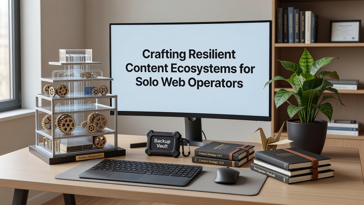 Crafting Resilient Content Ecosystems for Solo Web Operators