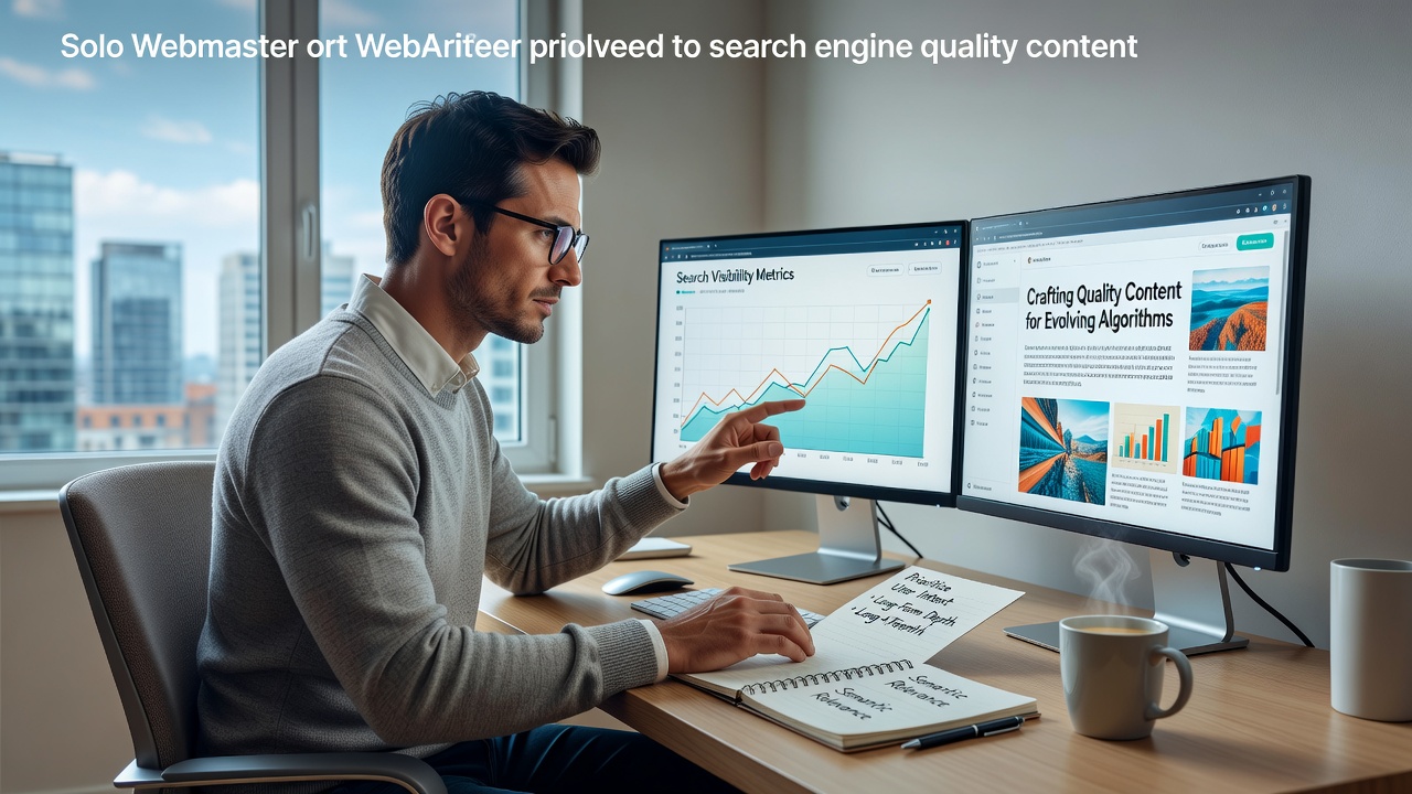 Solo Webmasters Adjust Strategies as Search Engines Refine Content Evaluation Methods
